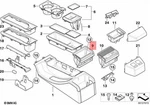 Genuine Bmw E46 316I 1.6 1.9 318CI 318D 318I Rear Storing Partition 51168242733 New. Price: $104.06.