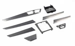 2013 Mercedes C250 W204 Interior Door Dash Center Console Trim SET/9 (aluminum) Used. Price: $249.99.