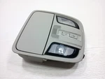 2017 2019 Kia Cadenza Console Front Without Sunroof Dome Light Gray Oem Used. Price: $75.00.