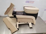 2007 Cadillac Escalade Ext Front Center Complete Floor Console Cashmere Used. Price: $350.00.