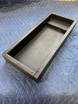 Porsche 914 Center Console Arm Rest Storage Tray Black Vinyl Only Used. Price: $45.00.