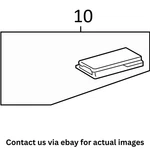 Audi A6 Quattro 2013 Rear Bench Seat Center Armrest Used Oem 4G8885875H22A Gebraucht. Price: $211.44.