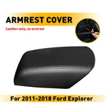 Fits 2011-2018 Ford Explorer Center Console Armrest Lid Cover Leather Black New. Price: $13.99.