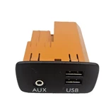 2015-17 Subaru Outback Legacy Audio Auxiliary Jack Dual Usb Port Oem 86257AL00A Used. Price: $39.60.