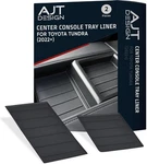Ajt Design Center Console Tray Liner For Toyota Tundra Pack Of 2, Black New. Price: $55.25.
