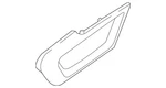 Genuine Nissan Console Trim Panel 96907-EZ10A New. Price: $164.04.
