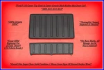 09 14 Ford F-150 Oem Center Dash Tray & Bezel Rubber Mat Insert Set Used. Price: $40.00.