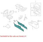 2003-2004 Hyundai Santa Fe Passenger Right Console Panel Used 8462726100 Oem. Price: $29.99.