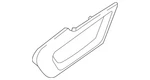 Genuine Nissan Console Trim Panel 96906-9FV2A New. Price: $75.89.