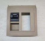 08-12 Jeep Liberty Center Console Gear Shifter Cover Trim Bezel & 4WD Switch Tan Used. Price: $40.00.