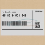 Genuine Bmw 65829501549 - Neu. Price: $62.59.