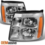 Fit 03-06 Cadillac Escalade Headlights Replacement Hid Xenon Type 2003-2006 New. Price: $179.99.