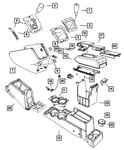 Genuine Mopar Console Plug 1FW94BDAAA New. Price: $25.42.