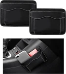 2 Pcs Car Seat Side Pocket Organizer, Pu Leather Cell Phone Black New. Price: $14.43.