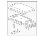 Genuine Gm Armrest 84779639 New. Price: $162.12.