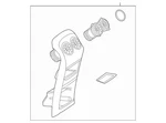 Genuine Mercedes-benz Cover Trim 247-680-30-01-8T92 New. Price: $101.40.