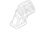 Genuine Audi Air Outlet 8U0-819-203-C-SXI New. Price: $184.25.