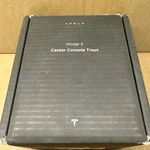 Tesla Model 3 Center Console Trays 2024+ Oem New. Price: $47.26.