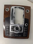 12-15 Audi Q7 Center Console Shifter Cover Trim Multimedia Switch Control Oem Used. Price: $230.00.
