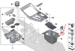 New Bmw X3 G01 Storage Compartment Trim 51166811736 Original No Duty. Price: $46.78.