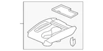 Genuine Honda Cup Holder 77295-TG7-C31ZC New. Price: $216.51.
