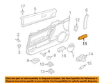 Volkswagen Oem 03-10 Beetle Door Interior Trim-switch Bezel 1Y1959527B2QL New. Price: $33.17.