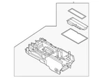 Genuine Ford Console Base ML3Z-15045A36-BC New. Price: $900.71.