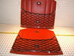 Mercedes Late 74-76 W114,W115 Front Seats Red Rear Lumbar 2 Covers-storage Nets Used. Price: $565.79.