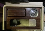 2003-2006 Cadillac Escalade Center Console Wood Upper Bezel W/ Clock Used. Price: $59.95.