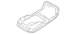Genuine Volkswagen Lamp Housing 1K9-867-489-A-Y20 New. Price: $61.84.