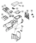 Genuine Mopar Floor Console 5KE541DAAJ New. Price: $230.87.