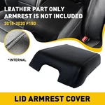 2015-2019 F150 Ford Black Leather Armrest Center Console Lid Cover Auxito New. Price: $14.99.