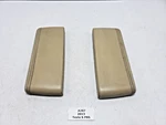 12-16 Oem Tesla Model Left Right Center Console Armrest Pad Leather Beige * Used. Price: $71.02.
