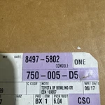 Genuine Gm Ash Gray Roof Console 84975802 New. Price: $120.00.