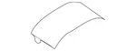 Genuine Mazda Console Trim Panel Cap NE51-55-720B-02 New. Price: $26.21.