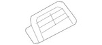 Genuine Audi Air Outlet 4G0-819-203-C-6PS New. Price: $262.70.