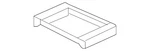 Genuine Honda Console Tray 83449-TBA-A01ZA New. Price: $51.59.