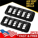 2PCS Back Panel Air Vent Relief Grille For 1999-2021 Chevy Silverado Gmc Sierra New. Price: $36.09.