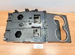 22-25 Oem Tesla Model X Rear Center Console Cup Holder Trim Cover Panel Used. Price: $199.95.