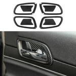 Carbon Fiber Door Bowl Decor Cover Trim Bezels Set For Jeep Grand Cherokee 11-21 New. Price: $30.99.