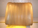 Mercedes W111,W110 66-68 Sedan Front Or Seat Cream Back Vinyl Oem Assembly Used. Price: $270.59.