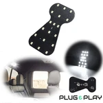 Overhead Roof Dome Map Light Led Lamp Panel White Ford F150 250 350 F-series New. Price: $14.99.