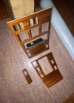 Rare Nos Mercedes W140 Zebrano Center Console Shifter Wood Trim Set New Genuine. Price: $645.00.