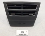 16-20 Oem Tesla Model X Center Console Rear Second Row Air Vent Black W/ Trim Used. Price: $69.95.