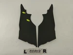 Saab 9-3 Pair Of Rear Left & Right Center Console Side Trim Panel Black 04-11 Used. Price: $32.92.