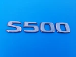 01 02 04 05 06 Mercedes S500 Rear Lid Emblem Logo Badge Symbol Oem (2003) Used. Price: $20.00.