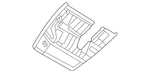 Genuine Kia Trim Cover 96030-CV000 New. Price: $15.72.