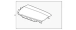 Genuine Mercedes-benz Console Armrest 294-680-28-03-9H15 New. Price: $179.10.