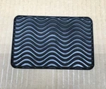 Saab 9-3 Center Console Rubber Mat Liner 12786968 Oem Used. Price: $8.00.