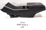 17-23 Oem Tesla Model Y Front Interior Center Console Leather W/ Armrest Note* Used. Price: $250.00.